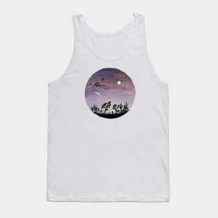 AZ Desert UFO Joshua Trees Tank Top